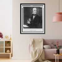 Antique Photo Print - Henry Clay.drawn and engraved by G. Parker