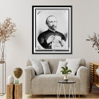Father Isaac Jogues, S.J., half-length portrait, facing right, Historic Reproduction