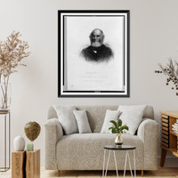 Historic Framed Print, Putnam's monthly portraits; the author of the Conqueror's Grave,  17-7/8" x 21-7/8"