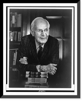 Historic Framed Print, [Upton Sinclair, half-length portrait, facing right],  17-7/8" x 21-7/8"