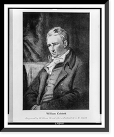 William Cobbett.engraved by William Ward after a portrait by J.R. Smith, Historic Reproduction