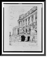 Library of Congress.Emily Burling Waite, fecit. Classic, Vintage Wall Art