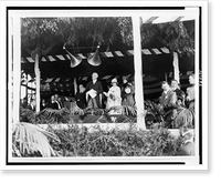 President Woodrow Wilson addressing crowd at the stadium, San Diego, California, September 26, 1919 Classic, Antique Poster