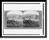 Historic Framed Print, Culp's Hill, Gettysburg, Pa.,  17-7/8" x 21-7/8"