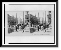 Historic Framed Print, Pa. Ave. and 4th Street, Tacoma, Washington,  17-7/8" x 21-7/8" Historic Framed Print, Pa. Ave. and 4th Street, Tacoma, Washington,  17-7/8" x 21-7/8"