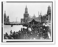 Russians pay homage to the memory of Lenin, Antique Wall Art