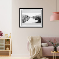 Historic Framed Print, [Iron bridge, Ironbridge, England],  17-7/8" x 21-7/8"
