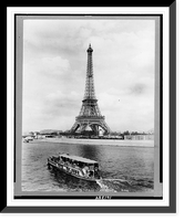 Historic Framed Print, Paris - La Tour Eiffel, vue prise de Passy,  17-7/8" x 21-7/8"