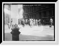 Historic Framed Print, Woolworth Bldg. Windy Corner,  17-7/8" x 21-7/8"