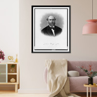 Historic Framed Print, James Buffington,  17-7/8" x 21-7/8"