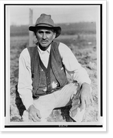 Well, the Red Cross jest about saved our lives, said this Arkansas farmer, Vintage Poster