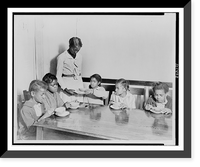 Historic Framed Print, In Mound Bayou, Mississippi, where the majority of the Red Cross drought beneficiaries were colored farmers, ...,  17-7/8" x 21-7/8"