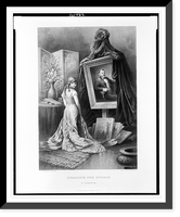 Draping the studio in memoriam.Lith. by Lindner, Eddy & Clauss, New York ; from the picture by Granville Perkins, Historic Reproduction