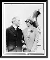 W.C. Durant, motor magnate, & wife.photo by Bain News Service, New York, Antique Print