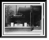 Historic Framed Print, [Front of Columbus branch office of National Association for the Advancement of Colored People, 1026 East Long Street, Columbus, Ohio].American Photograph Co., Columbus, Ohio.,  17-7/8" x 21-7/8"