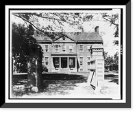 Duddington mansion, Carroll residence, F and 2nd Sts. S.E., Capitol Hill, Washington, D.C, Antique Print
