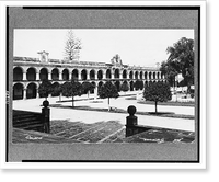 Historic Framed Print, [Palace of the Captains General, Antigua, Guatemala],  17-7/8" x 21-7/8"