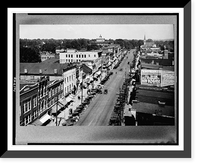 Historic Framed Print, [Business section in a town in Ohio],  17-7/8" x 21-7/8"