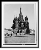 Historic Framed Print, [Saint Basil Cathedral, Moscow, Russia],  17-7/8" x 21-7/8"