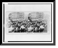 Historic Framed Print, Traffic on State Street, Chicago, U.S.A. =Trafico en la Calle State, Chicago, E.U.A.,  17-7/8" x 21-7/8"