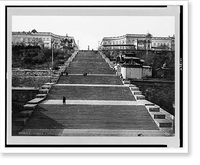 Historic Framed Print, Odessa. L'escalier Richelieu,  17-7/8" x 21-7/8"