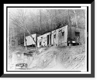 On a Kentucky mountainside a small farmer has built this home. Hundreds of makeshift homes like these, and rural cabin homes, housed beneficiaries of Red Cross drought relief help Antique Wall Art