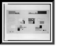 Historic Framed Print, Case Study House No. 8. House for Charles Eames, owner, 203 Chautauqua Blvd., West Los Angeles, lot 1, tract 13251.Kenneth Acker, architect C-408 ; Mackintosh & Mackintosh, consulting engrs.,  17-7/8" x 21-7/8"