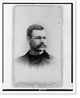 Historic Framed Print, [Herman Hollerith, head-and-shoulders portrait, facing right].G.W. Pach, photographers, New York.,  17-7/8" x 21-7/8"