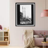 Totem poles, Alaska.W. Seward McClure, San Francisco, California, Vintage Print