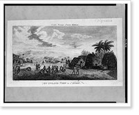 Historic Framed Print, An Inland view in Atooi.Webber del.,  17-7/8" x 21-7/8"