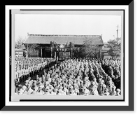 Soldiers listening to final instructions before setting out for the front, Antique Wall Art
