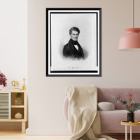 J.C. Calhoun.from a miniature by Blanchard ; engraved by A.L. Dick, Vintage Poster