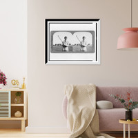 Historic Framed Print, J. J. McDermott. grip. Mashie,  17-7/8" x 21-7/8"