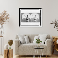 Historic Framed Print, J. J. McDermott. grip. Mashie,  17-7/8" x 21-7/8"