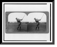 Historic Framed Print, Harry Vardon. mashie. Front view,  17-7/8" x 21-7/8"