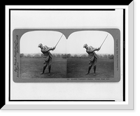 Historic Framed Print, Harry Vardon. mashie. Front view,  17-7/8" x 21-7/8"