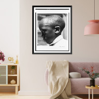 Boy's head, Harlem.Aaron Siskind. Classic, Historic Reproduction