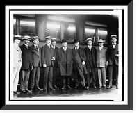 President Warren Harding, standing with nine other men, during tour to Alaska and the West, Historic Print