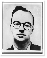 Historic Framed Print, Klaus Fuchs. British atomic scientist jailed,  17-7/8" x 21-7/8"