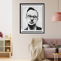 Historic Framed Print, Klaus Fuchs. British atomic scientist jailed,  17-7/8" x 21-7/8"