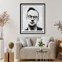 Historic Framed Print, Klaus Fuchs. British atomic scientist jailed,  17-7/8" x 21-7/8"