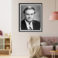 Lowell P. Weicker, Jr., senator from Connecticut, head-and-shoulders portrait, facing front, Antique Poster
