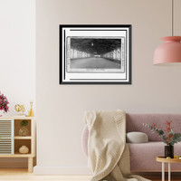 The New Iron Pier. Interior view, looking toward ocean, Antique Poster