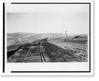 Sand Hill plank road.Jacobs, Historic Print