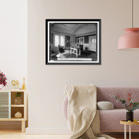 Historic Framed Print, Mrs. Eddy's room, First Church of Christ, Scientist, Concord, N.H..Kimball, photo.,  17-7/8" x 21-7/8" Historic Framed Print, Mrs. Eddy's room, First Church of Christ, Scientist, Concord, N.H..Kimball, photo.,  17-7/8" x 21-7/8"