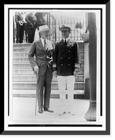 Historic Framed Print, Norman H. Davis and Dr. Gary GraysonNorman H. Davis and Dr. Cary Grayson,  17-7/8" x 21-7/8"
