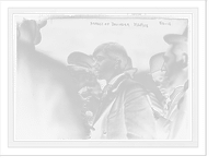 Police arrest Dolinger, Union Square, anarchist riot, New York, Historic Print