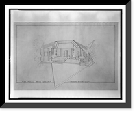 Resort (San Marcos Water Gardens") for Alexander J. Chandler, Chandler, Arizona. Cabin interior", Historic Print