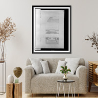 Perspective representations of three stairways, Antique Wall Art