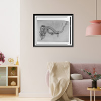 Wall bracket for gas-lighting in the form of a rattlesnake, with lighting element in its mouth, Antique Wall Art
